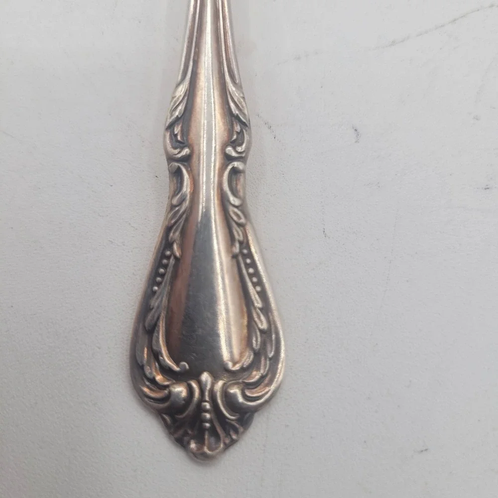 2x Wm. A.‎ Rogers Silver Overlaid Oneida Ltd. Chalice Harmony Oval Soup Spoon